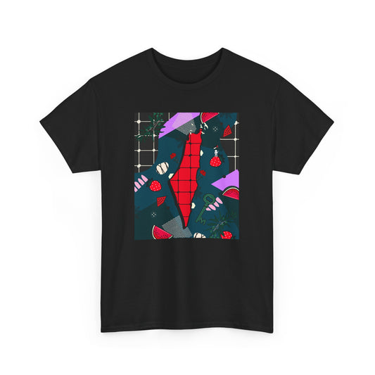 Long Live Palestine Abstract Illustration